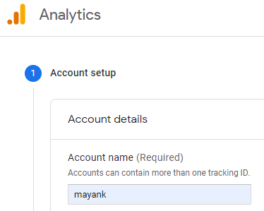 linking website with google analytics
