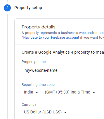 linking website with google analytics