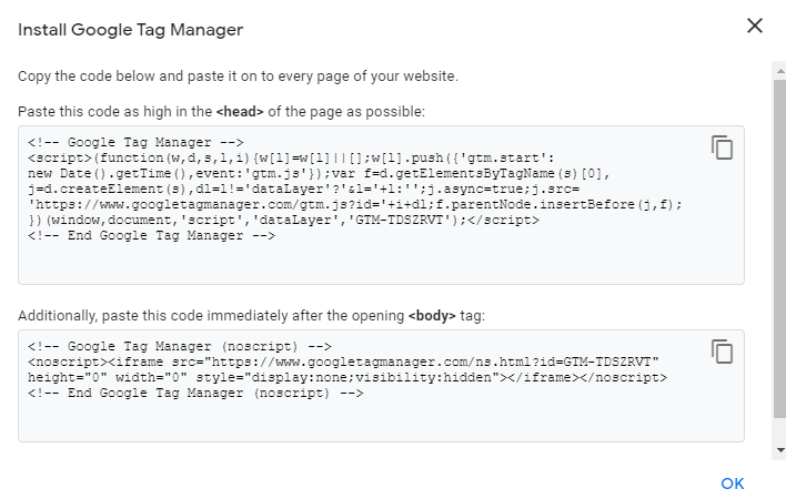 linking google tag manager with google analytics